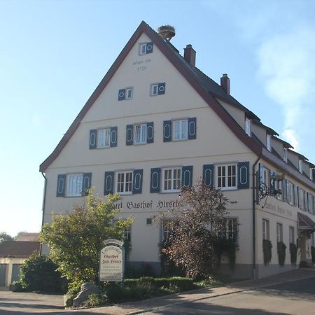 Gasthof Landhotel Hirsch Ostrach Kültér fotó