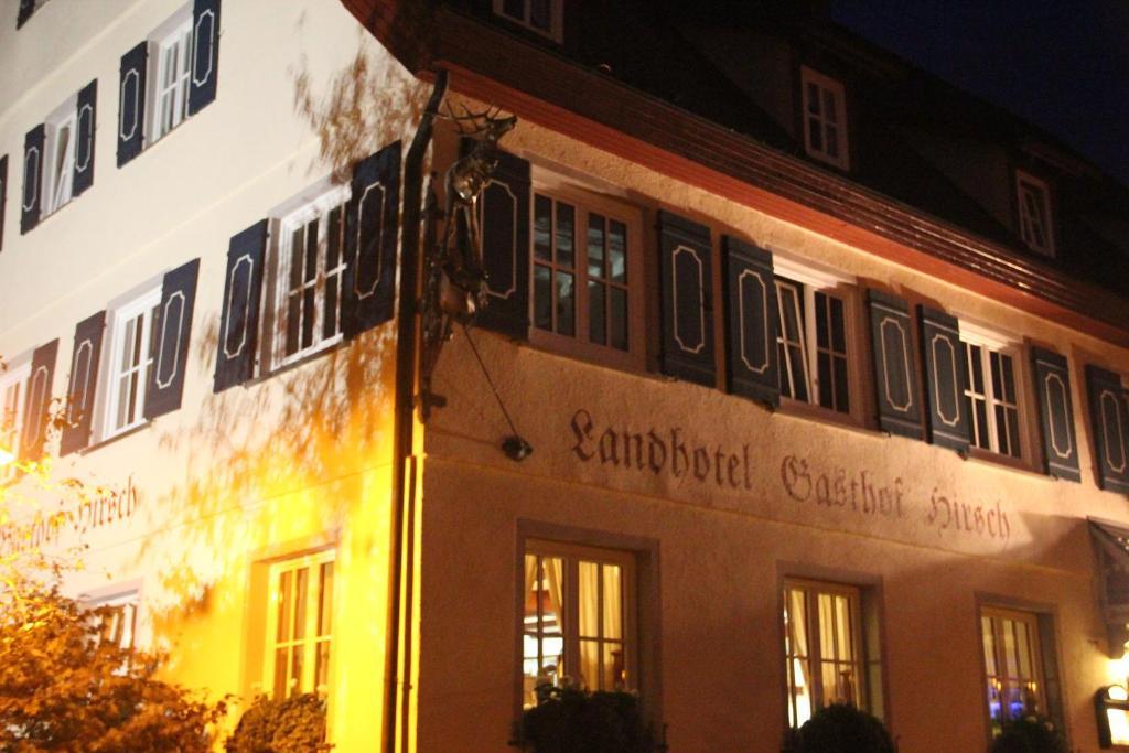 Gasthof Landhotel Hirsch Ostrach Kültér fotó
