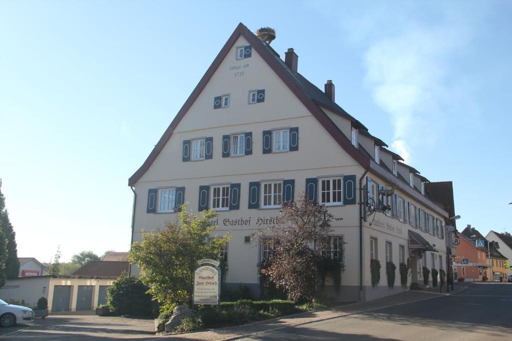 Gasthof Landhotel Hirsch Ostrach Kültér fotó